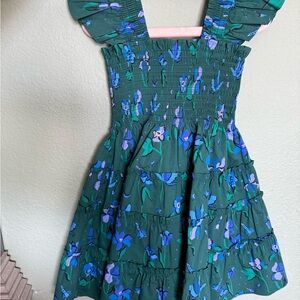 Hill House Green and Blue dress
